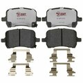 R/M Brakes BRAKE PADS OEM OE Replacement Hybrid Technology Includes Mounting Hardware EHT1028H